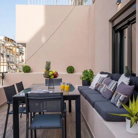 Exarcheia Vibe Penthouse 1 Apartment *